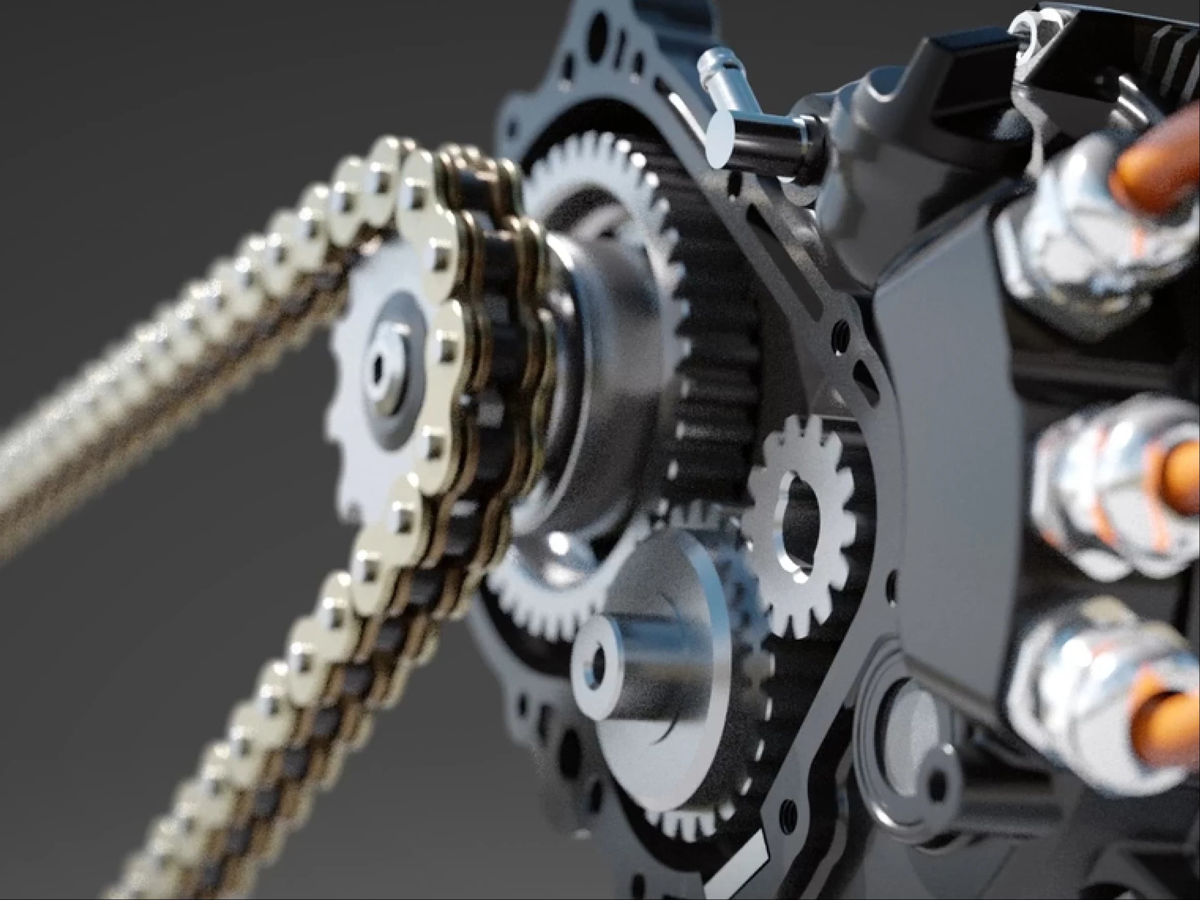 Réducteur intégré du moteur EVO-2 — Sur-Ron Light Bee 2
